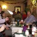 The BSCC Christmas Dinner, The Swan Inn, Brome, Suffolk - 6th December 2008, Caught in mid air