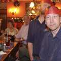 The BSCC Christmas Dinner, The Swan Inn, Brome, Suffolk - 6th December 2008, Apple with his hat on