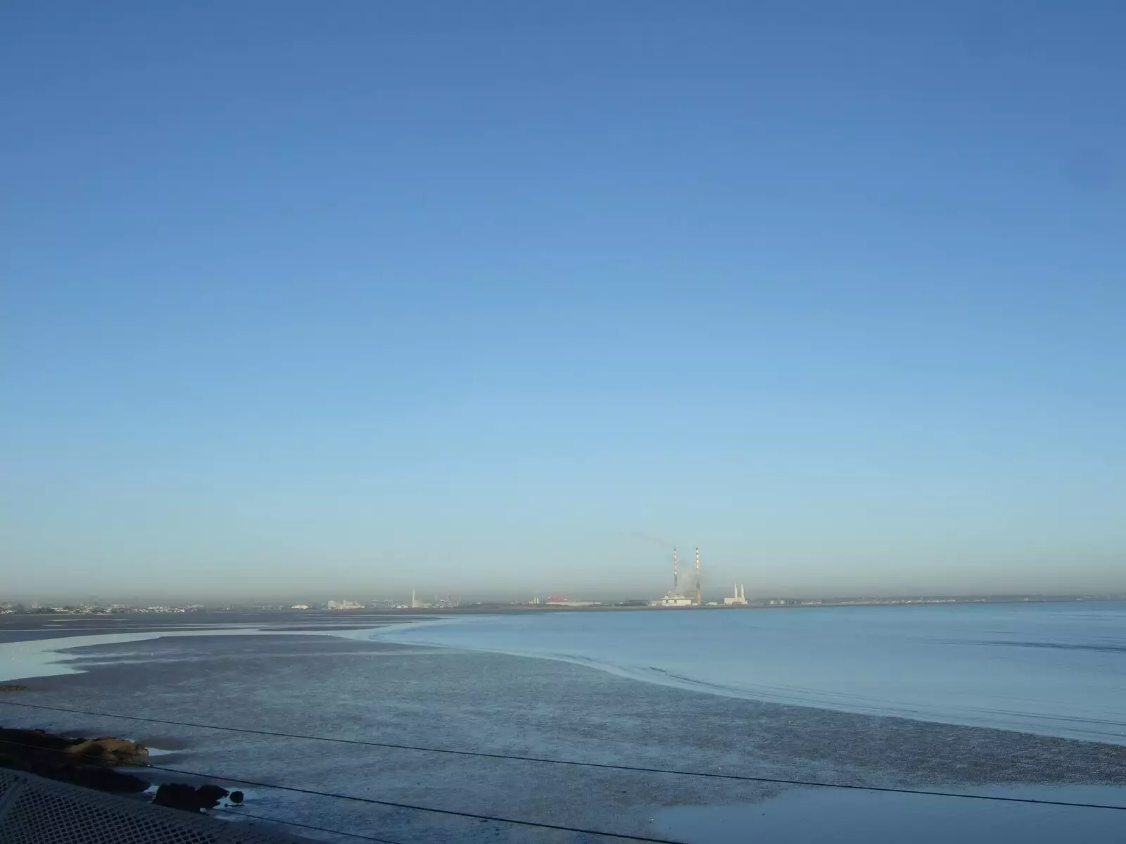 The Winkies in the distance, and Dublin Bay, from Fred in Blackrock, Dublin, Ireland - 6th December 2008