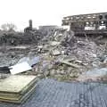 A huge pile of rubble, Kitchens, Carols and Mill Road Dereliction, Cambridge and Brome, Suffolk - 20th December 2008