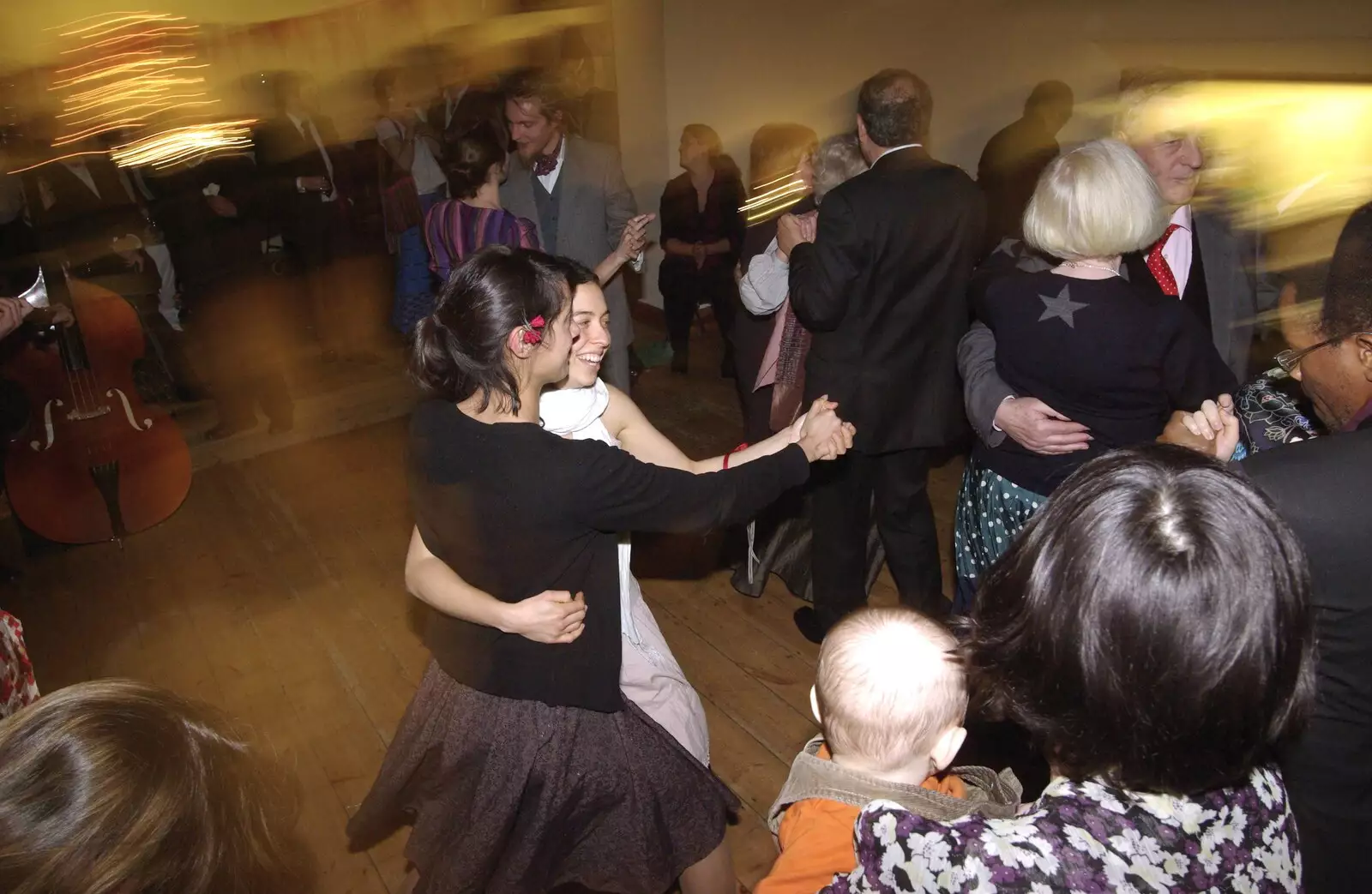 Wedding dancing breaks out, from An Oxford Wedding, Iffley, Oxfordshire - 20th December 2008