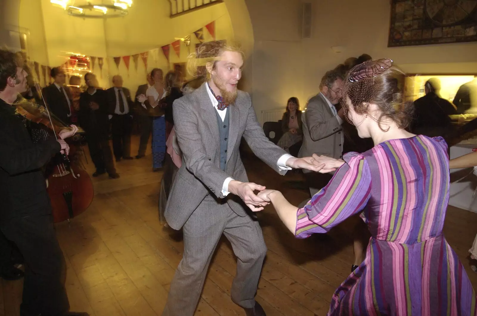 Funky moves, from An Oxford Wedding, Iffley, Oxfordshire - 20th December 2008