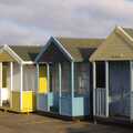 Beach huts in the car park, To The Coast By Satnav, Southwold, Suffolk - 28th December 2008