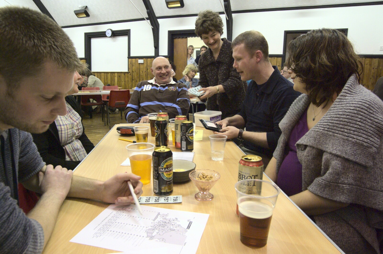 At the North Lopham Quiz from Quiz Night, the Flat, and a Walk Around the Fields, North Lopham, Cambridge and Brome, Suffolk - 29th March 2009