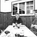 Nosher on the quiz table, Quiz Night, the Flat, and a Walk Around the Fields, North Lopham, Cambridge and Brome, Suffolk - 29th March 2009