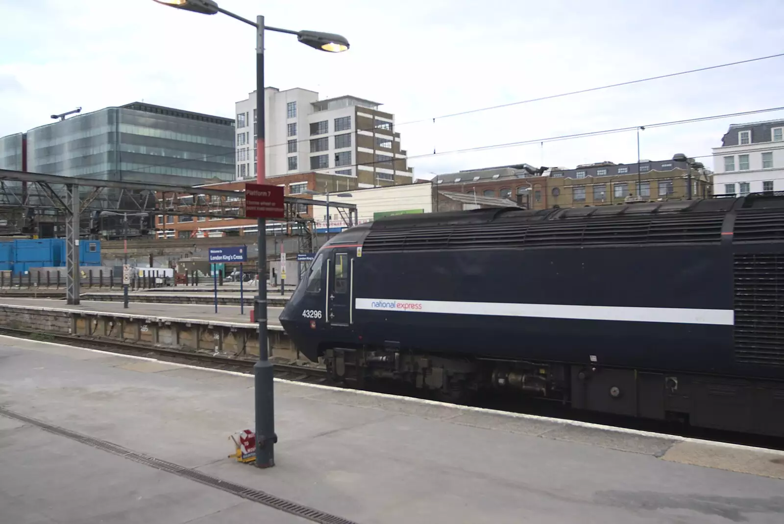 Class 43 43296 in National Express livery, from A Day Trip to Brussels, Belgium - 5th April 2009