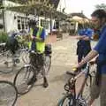 Paul, DH and The Boy Phil, The BSCC Weekend Away Ride, Lenham, Kent - 16th May 2009