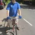 Marc on his bike, The BSCC Weekend Away Ride, Lenham, Kent - 16th May 2009