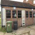 Some semi-derelict garages, The BSCC Weekend Away Ride, Lenham, Kent - 16th May 2009