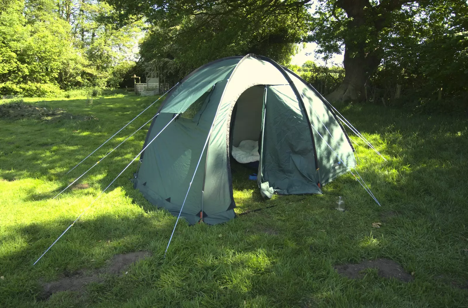 Our tent for the night, from Martina's Birthday Barbeque, Thrandeston, Suffolk - 23rd May 2009