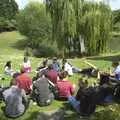 Picnic near the lake, Taptu's Million Searches, and a Picnic, Science Park, Cambridge - 29th May 2009