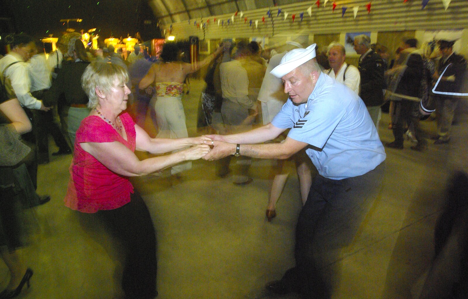 Some sailor jiving from The Debach Airfield 1940s Dance, Debach, Suffolk - 6th June 2009