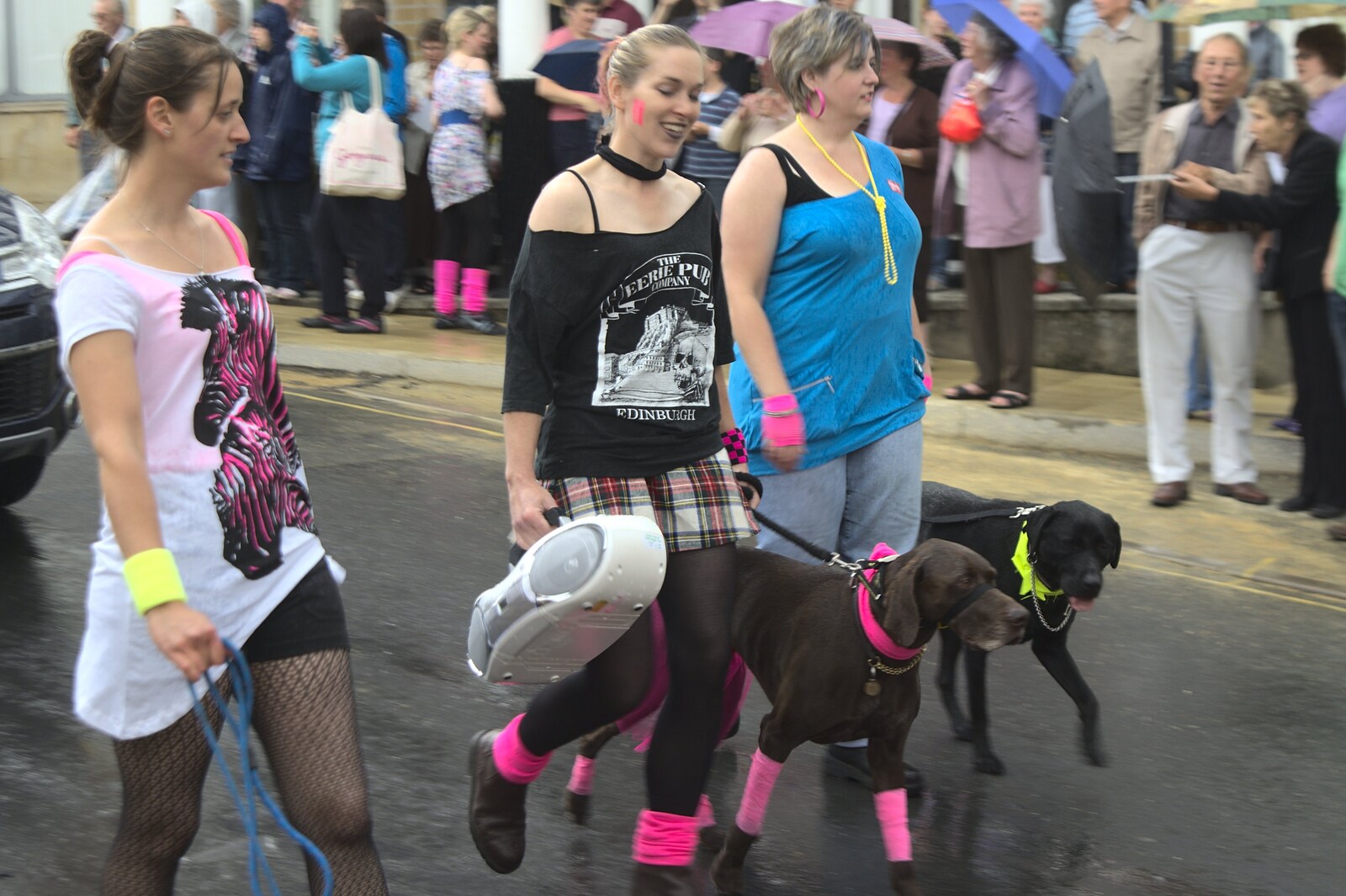 Punks with dogs from Diss Carnival Procession, Diss, Norfolk - 21st June 2009