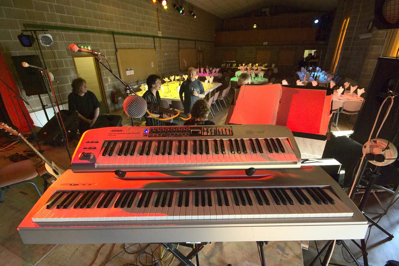 More keyboard views, from The BSCC at Wingfield, and The BBs at New Buckenham, Norfolk - 3rd July 2009