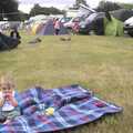 Fred on a blanket, The Latitude Festival, Henham Park, Suffolk - 20th July 2009