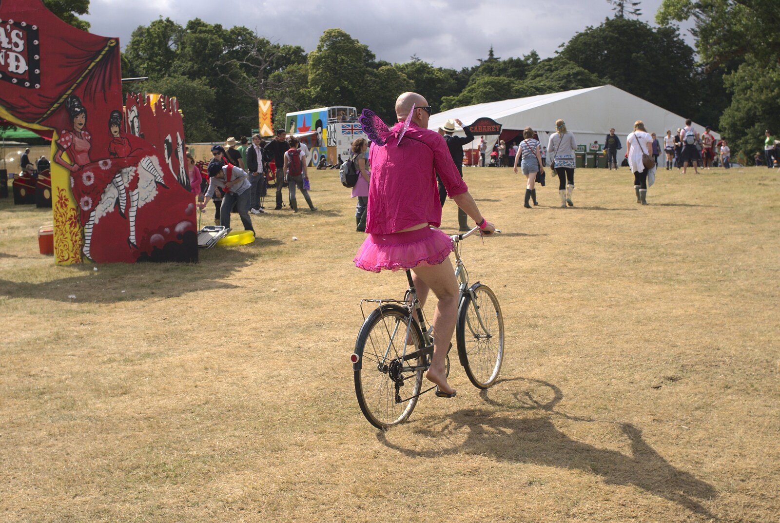 Another alternative faery cycles off from The Latitude Festival, Henham Park, Suffolk - 20th July 2009