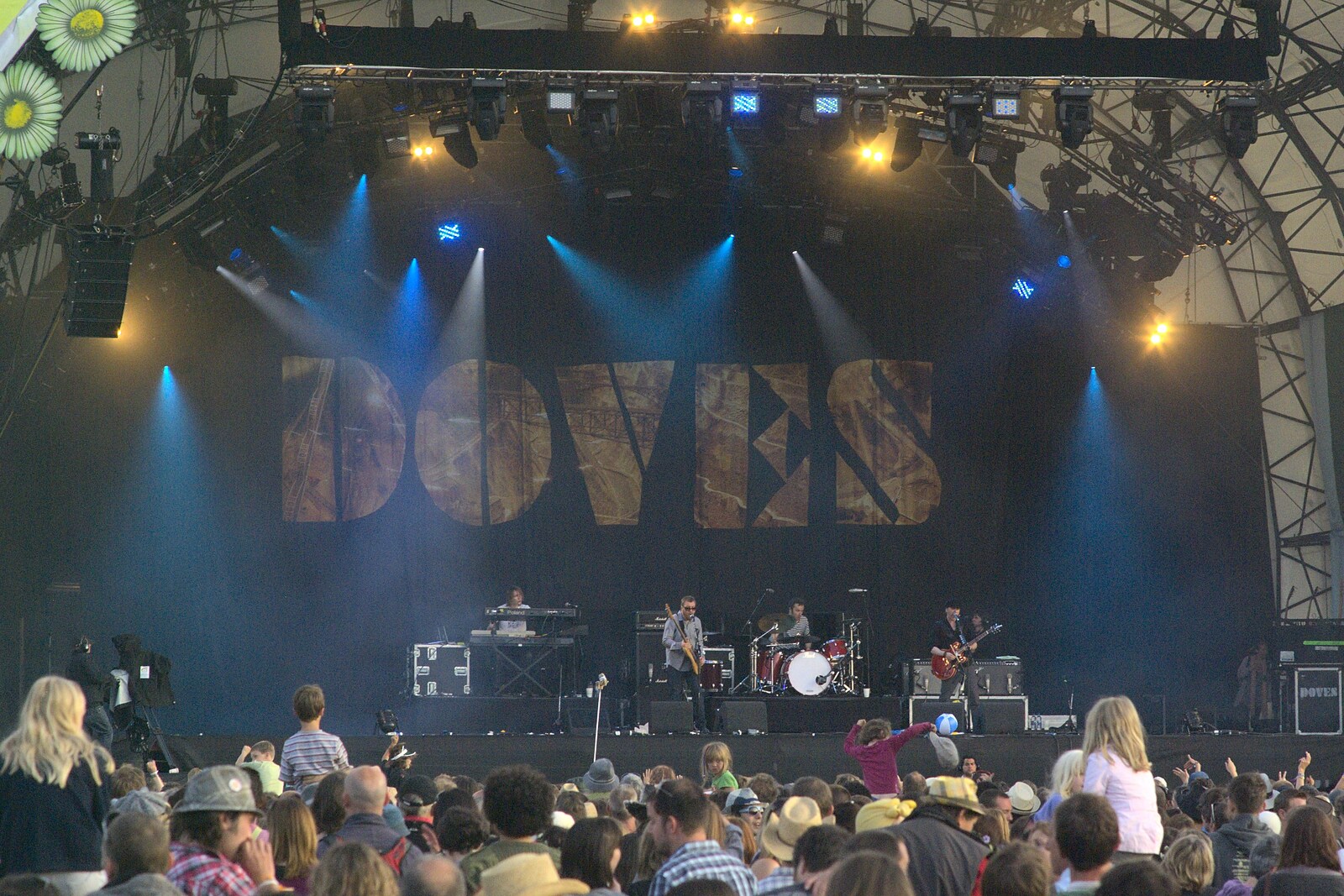 Doves take to the main stage from The Latitude Festival, Henham Park, Suffolk - 20th July 2009