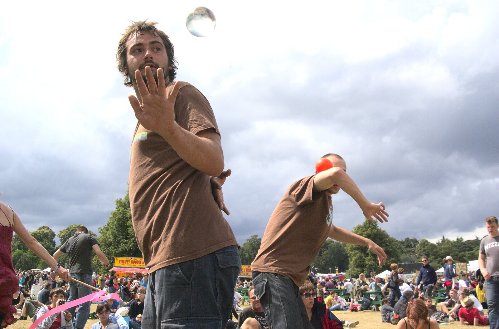 More circus skills from The Latitude Festival, Henham Park, Suffolk - 20th July 2009