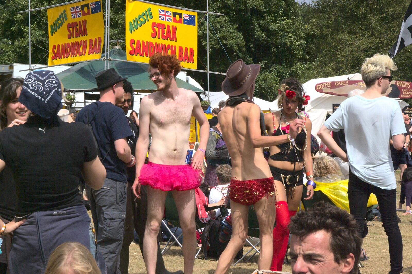 Some more risqué fancy dress from The Latitude Festival, Henham Park, Suffolk - 20th July 2009