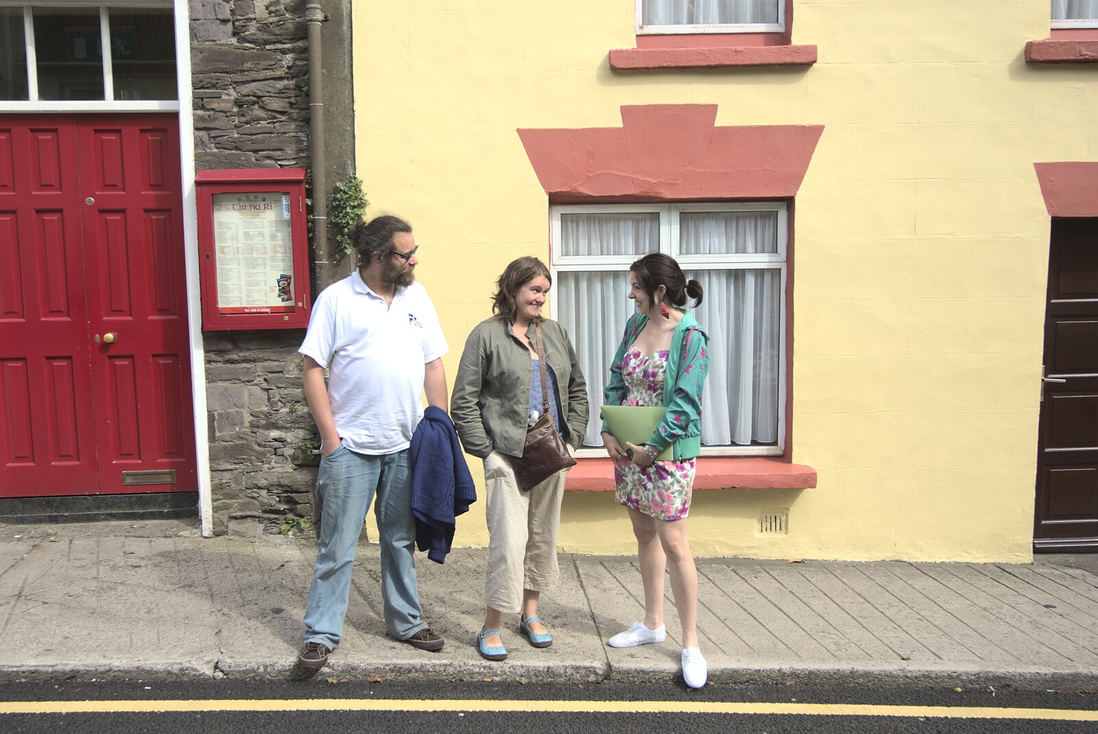 We see Julie again whilst walking around Dingle from A Trip to Dingle, County Kerry, Ireland - 21st July 2009