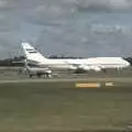 A 747 at Stansted, A Trip to Dingle, County Kerry, Ireland - 21st July 2009