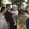 Compact camera action, Julie and Cameron's Wedding, Ballintaggart House, Dingle - 24th July 2009