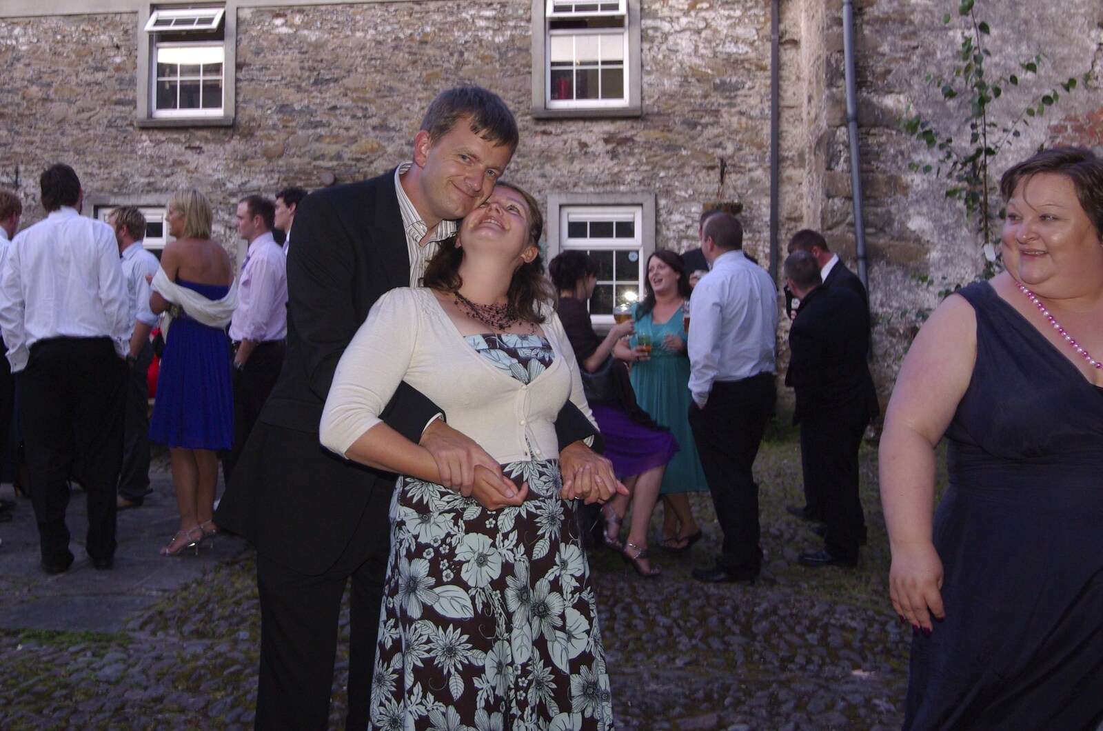 Nosher and Isobel from Julie and Cameron's Wedding, Ballintaggart House, Dingle - 24th July 2009