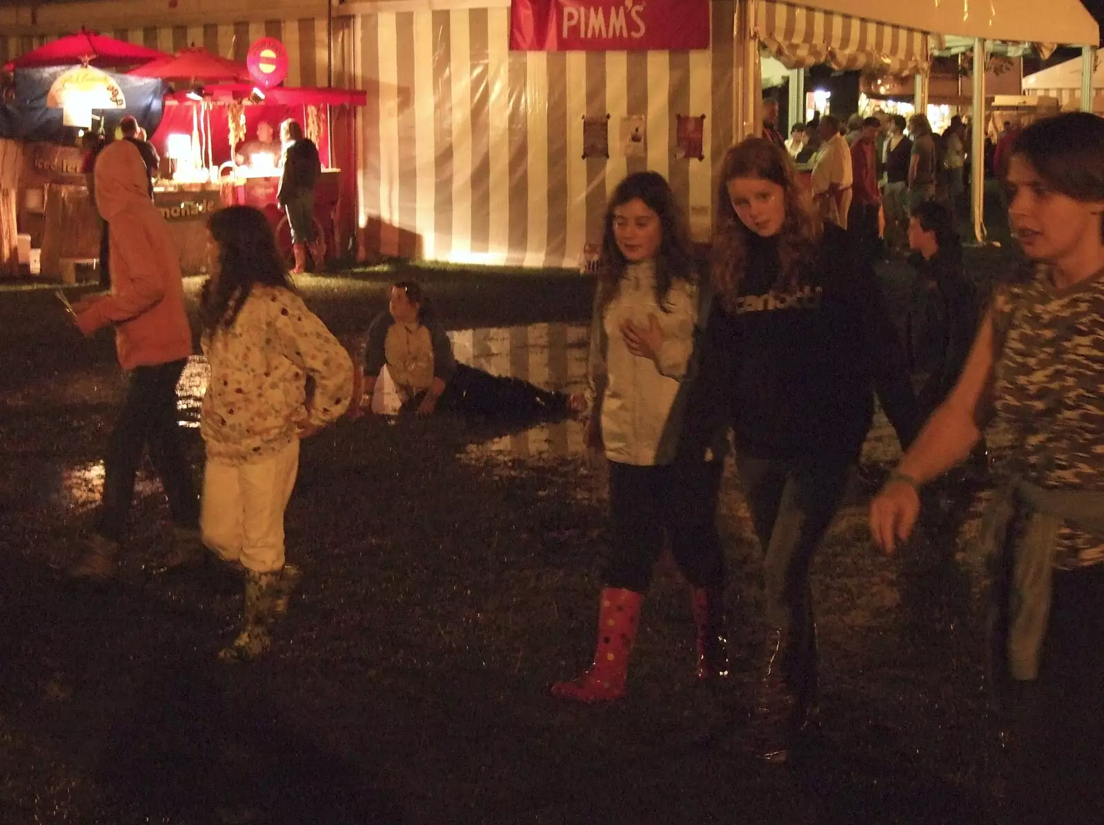 Wellies have become essential, from The Cambridge Folk Festival, Cherry Hinton Hall, Cambridge - 1st August 2009