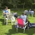 Lounging around in the garden, Sis and Matt Visit, and the Kittens Are Let Out, Brome, Suffolk - 21st August 2009