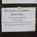 A brief chuckle: 'Nauti Parts'. Indeed., A Postcard From Palmanova, Mallorca, Spain - 21st September 2009