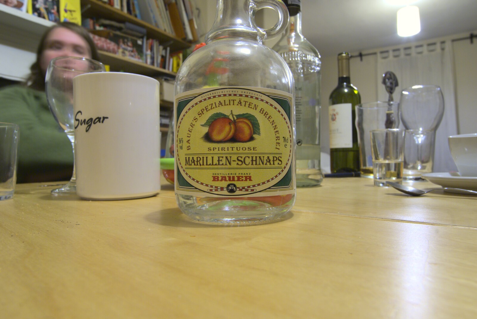 Real Swiss schnapps from Ladybird Swarms, a Swiss Fondue and Cat-up-a-tree, Suffolk and Cambridge - 18th October 2009