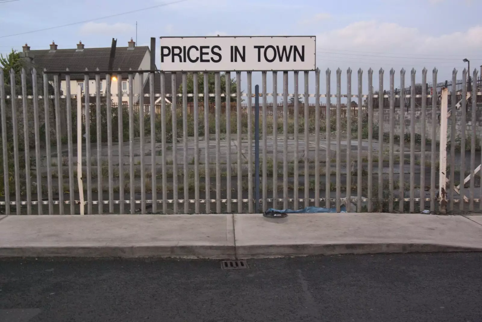 Best or worst prices in town, from A Trip to Evelyn and Louise's, Monkstown Farm, County Dublin, Ireland - October 25th 2009