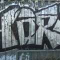 A big silver tag, Monkstown Graffiti and Dereliction, County Dublin, Ireland - 26th December 2009
