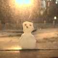2009 Suey's made a mini snowman for the windowsill