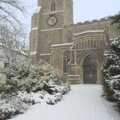 The Church of St. Mary, A Snowy Miscellany, Diss, Norfolk - 9th January 2010