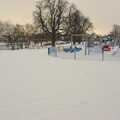 The playground, A Snowy Miscellany, Diss, Norfolk - 9th January 2010