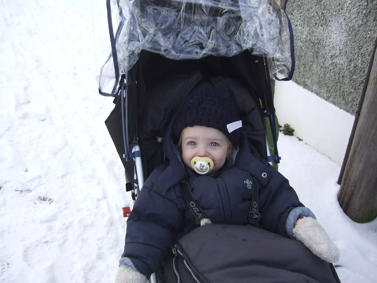 Fred's in his buggy, from Fred in Monkstown, County Dublin, Ireland - 2nd February 2010