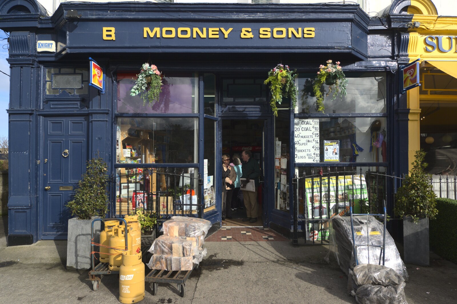 Mooney and Sons hardware store in Greystones from A Day in Greystones, County Dublin, Ireland - 28th February 2010