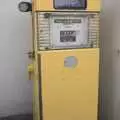 A nice 1950s yellow petrol pump, A Day in Greystones, County Dublin, Ireland - 28th February 2010