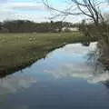 The river at Oakley, A Cycle to The Laundries, and a Trip to Framlingham, Suffolk - 24th March 2010