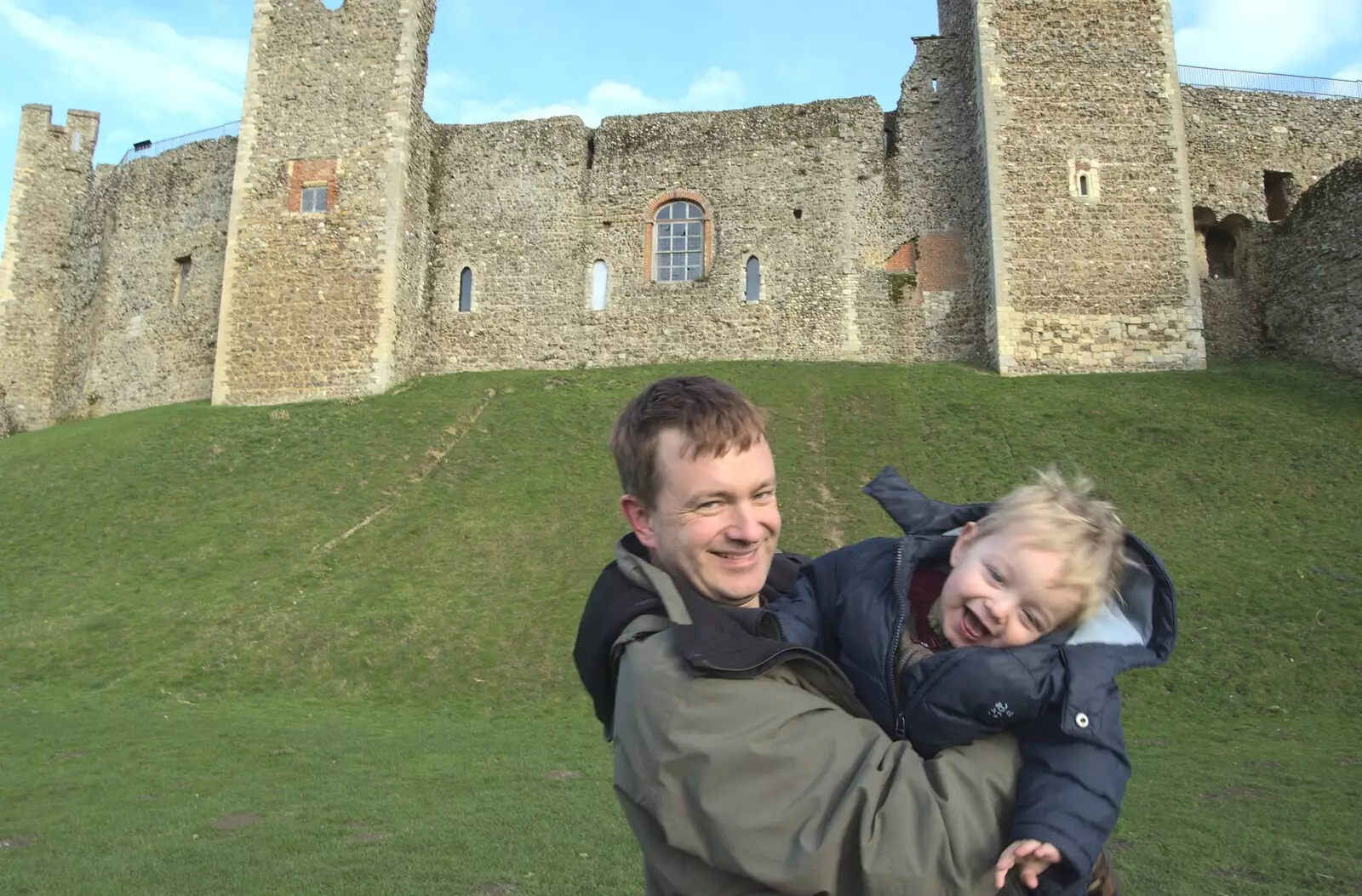 Nosher and The Boy, from A Cycle to The Laundries, and a Trip to Framlingham, Suffolk - 24th March 2010