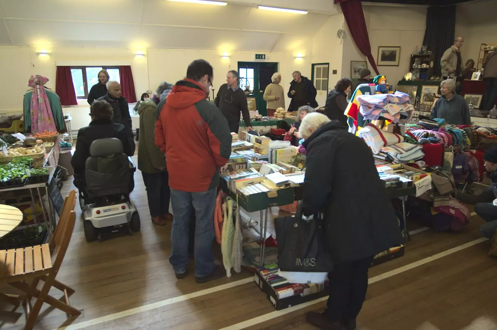 There's a jumble and craft sale in the village hall, from A Cycle to The Laundries, and a Trip to Framlingham, Suffolk - 24th March 2010