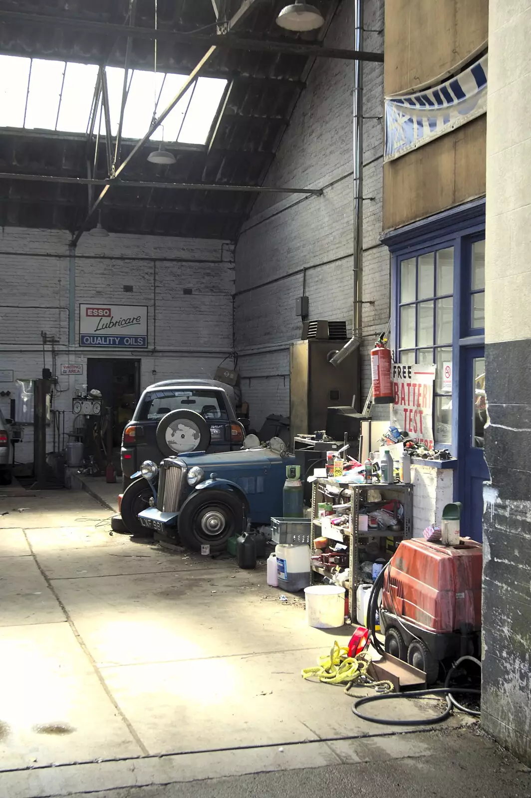 An interesting old garage in Moretonhampstead, from Easter in Chagford and Hoo Meavy, Devon - 3rd April 2010