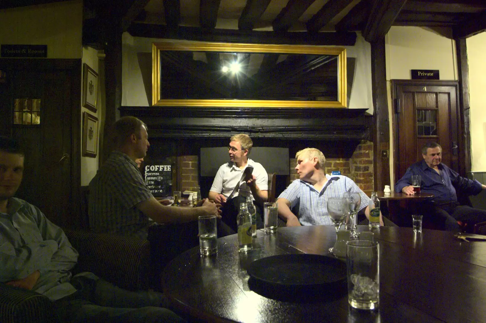 The late-night crowd, from The BSCC Weekend Away, Buckden, St. Neots, Huntingdonshire - 15th May 2010