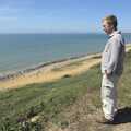 2010 At Barton-on-Sea, Marc stares over the cliff