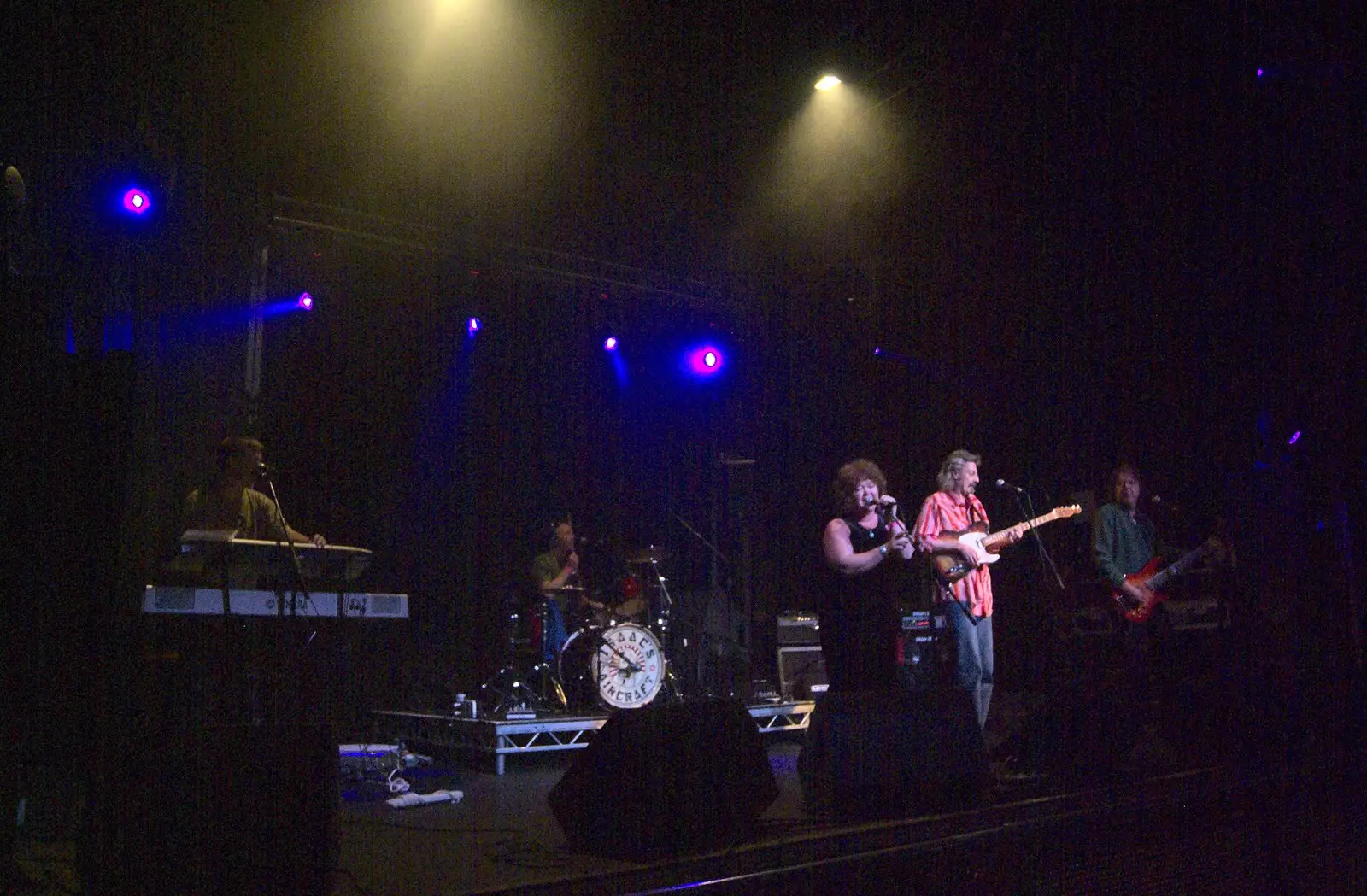 The BBs on stage, from The BBs with Ed Sheeran Up The Junction, Clifton Way, Cambridge - 1st June 2010