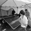 More table-tennis action, Fred at the Carnival, Brewer's Green Lane, Diss, Norfolk - 21st June 2010