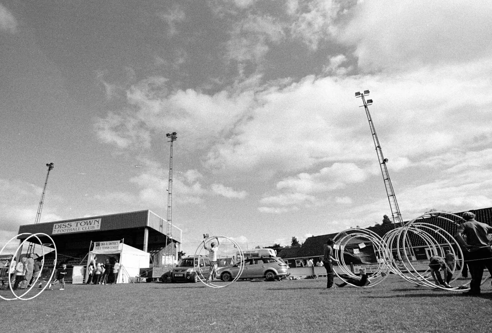 Wheels of steel, from Fred at the Carnival, Brewer's Green Lane, Diss, Norfolk - 21st June 2010