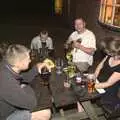 Noddy gets his ukulele out, Wedding-Eve Beers at The Swan Inn, Brome, Suffolk - 2nd July 2010