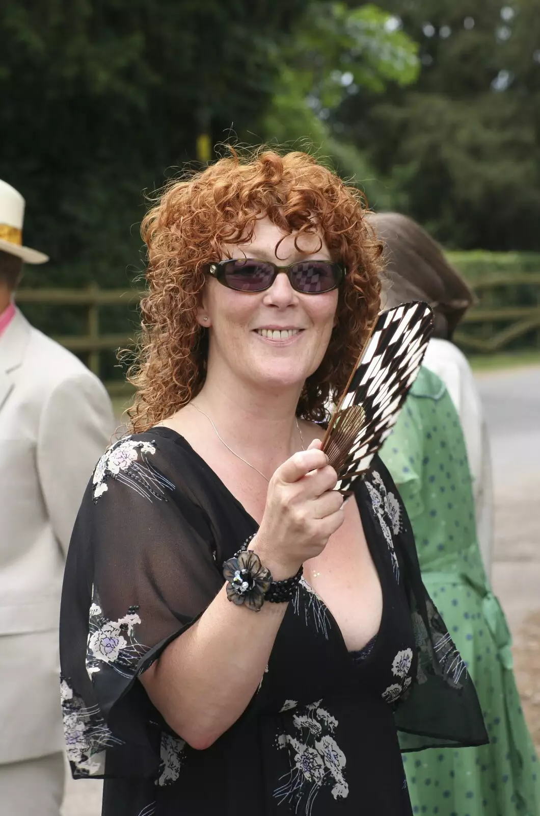 Caro, from Nosher and Isobel's Wedding, Brome, Suffolk - 3rd July 2010